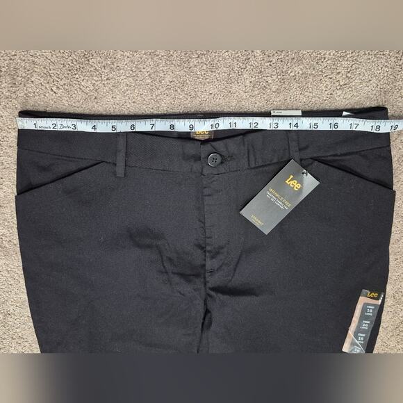 NWT | Lee | Black Straight Leg Pants | Size 16 TALL - Picture 8 of 10